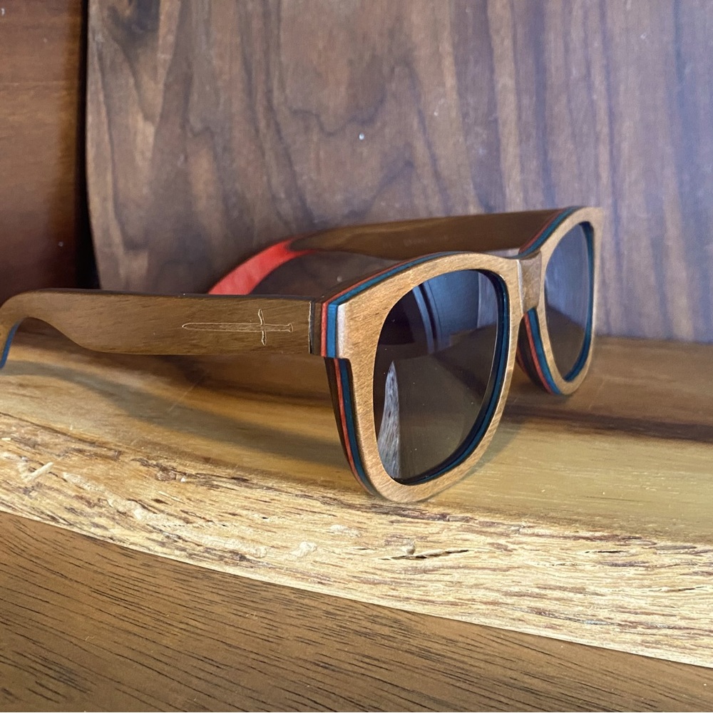 Recycled Skateboard Sunglasses